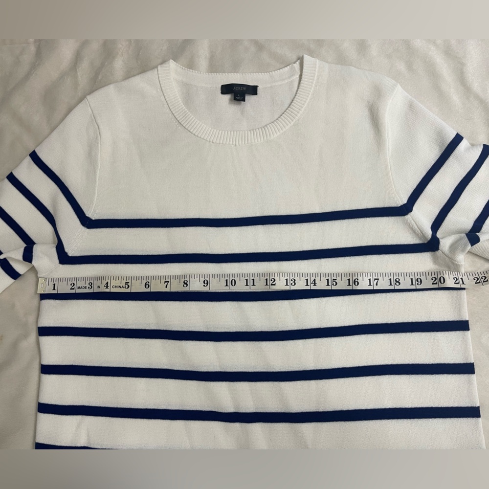 J. Crew short sleeve midi sweater dress